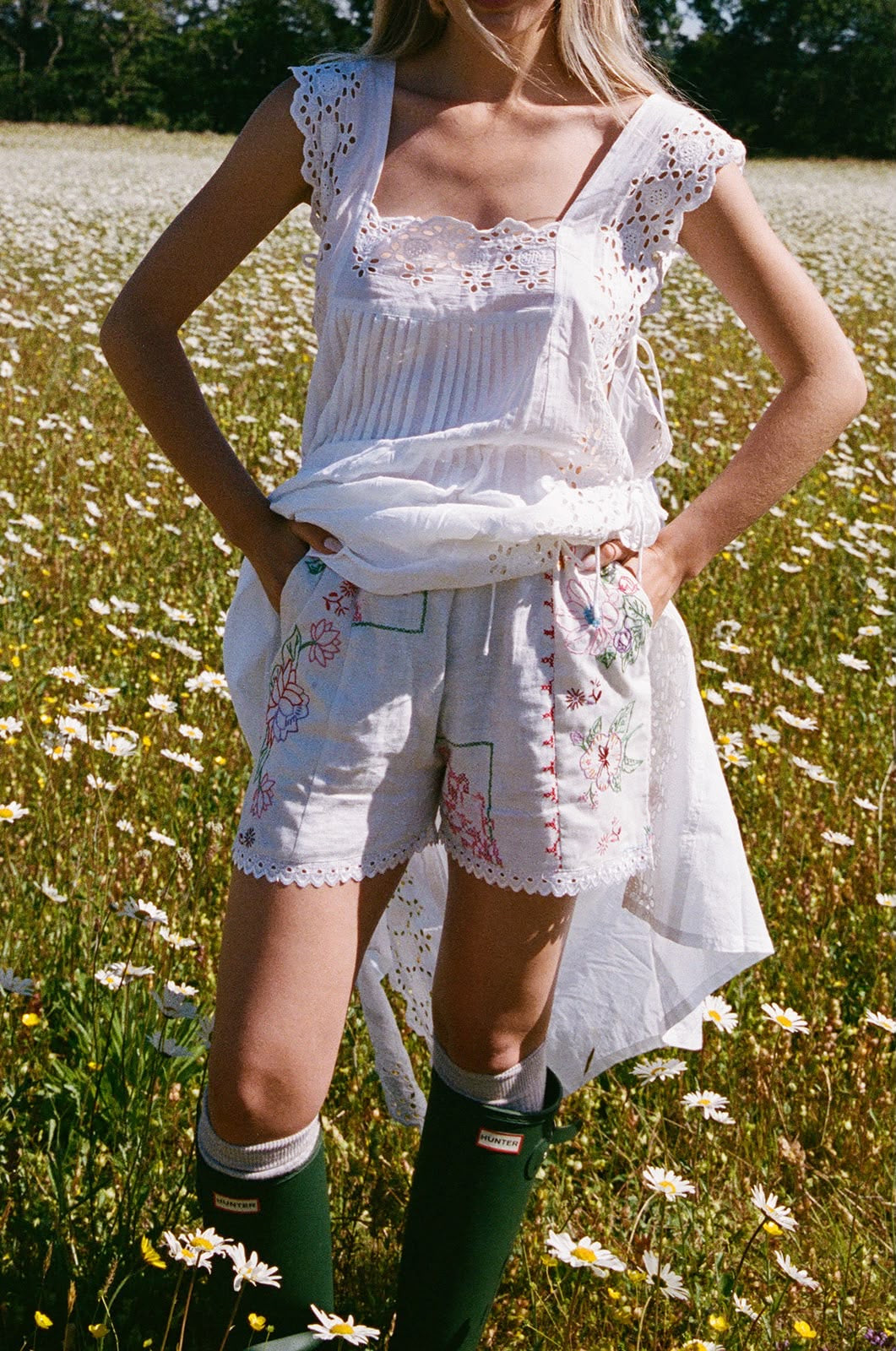 The Elodie pinafore dress