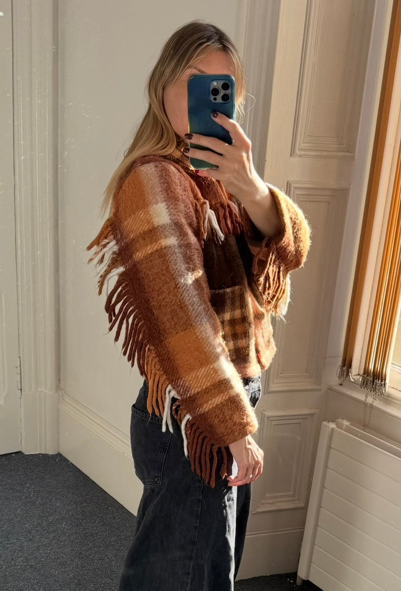 The Morar reworked tartan jacket (M)