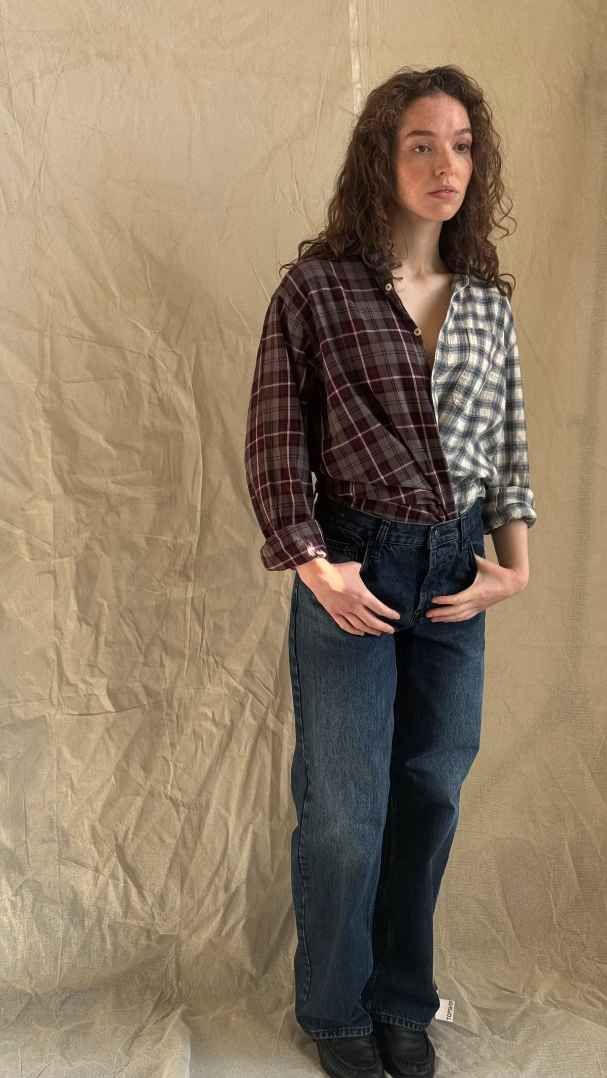 The Montrose reworked check shirt