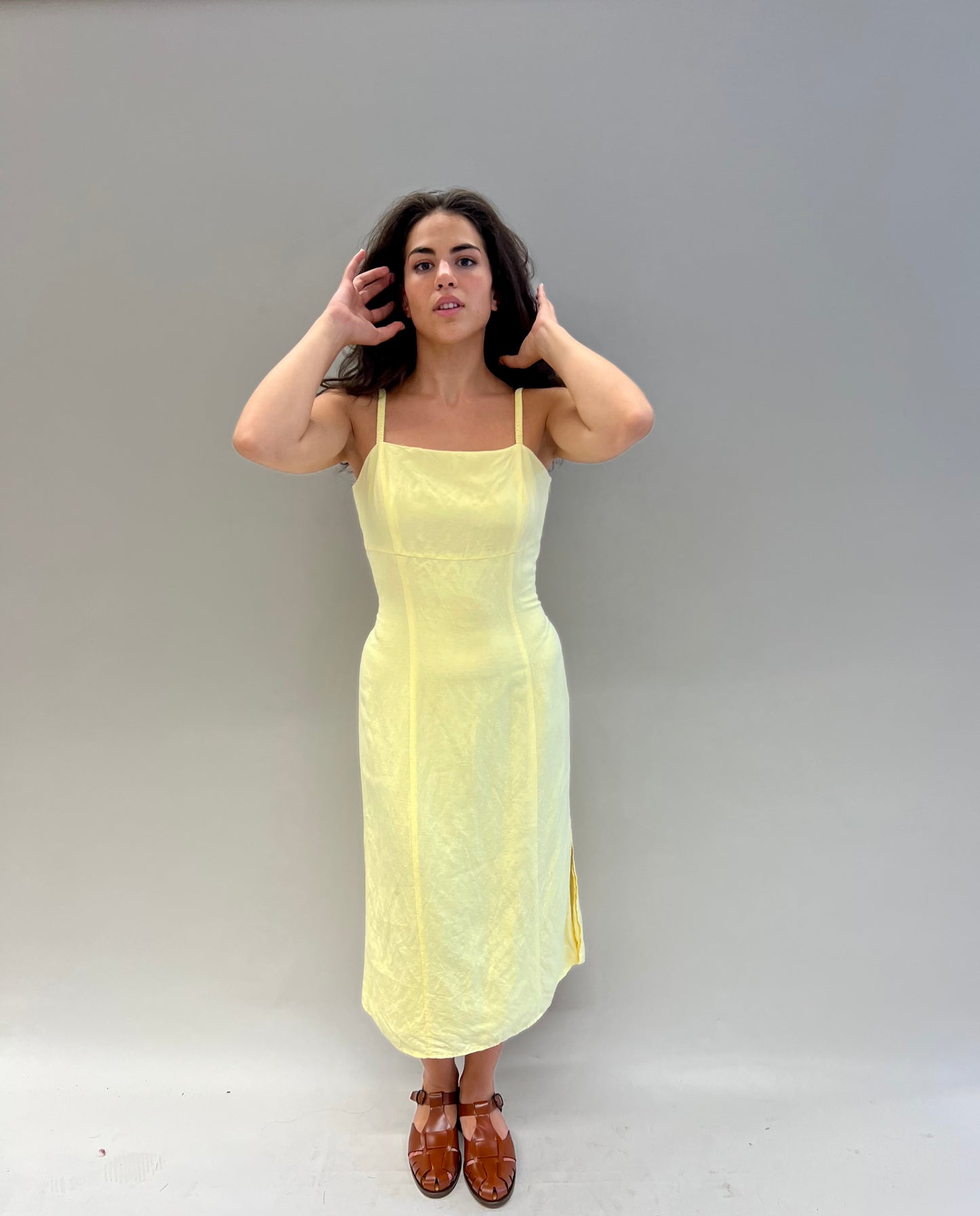 Vintage 90s Betty Barclay slip dress - UK 12