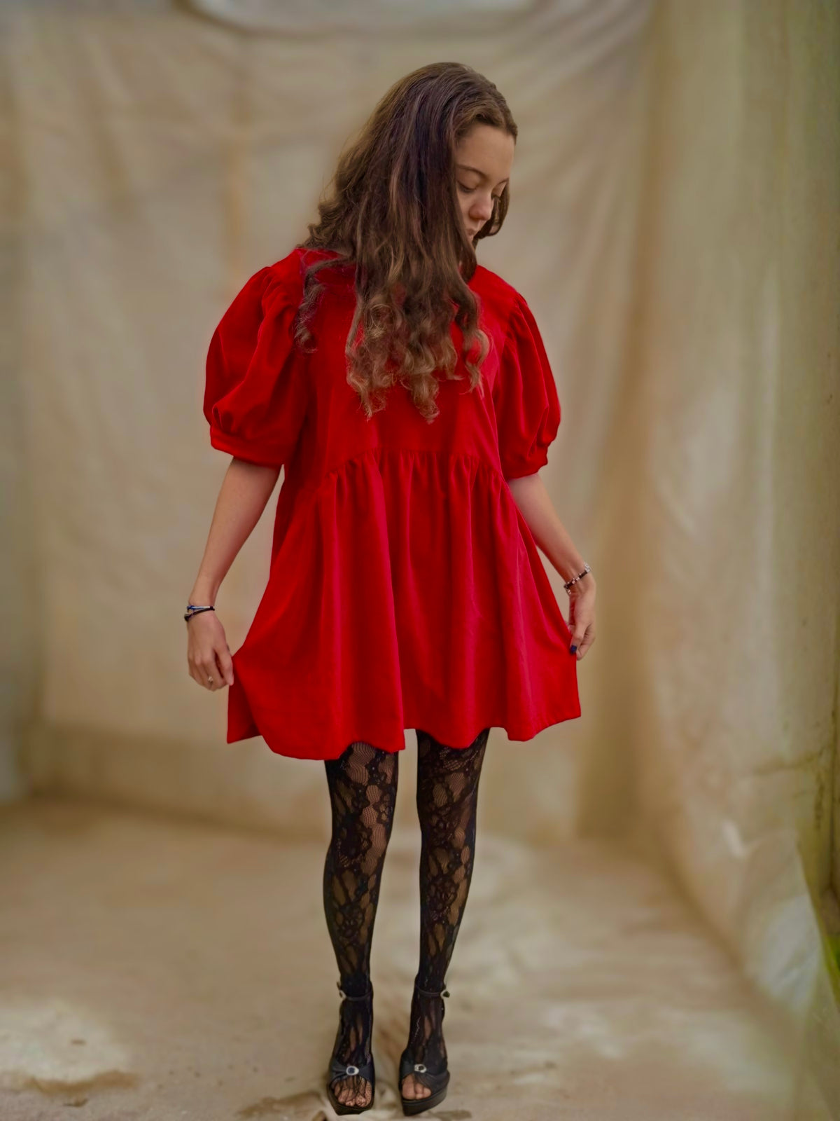The Matilda dress in Velvet -PHOTO SHOOT