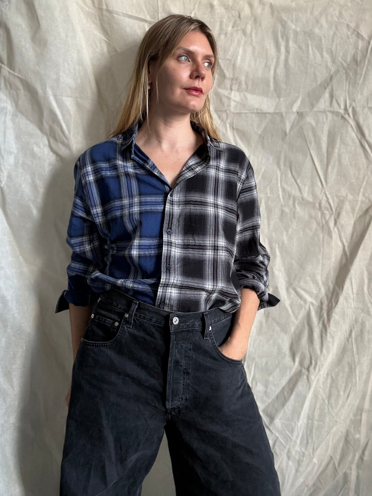 The Galena reworked check shirt