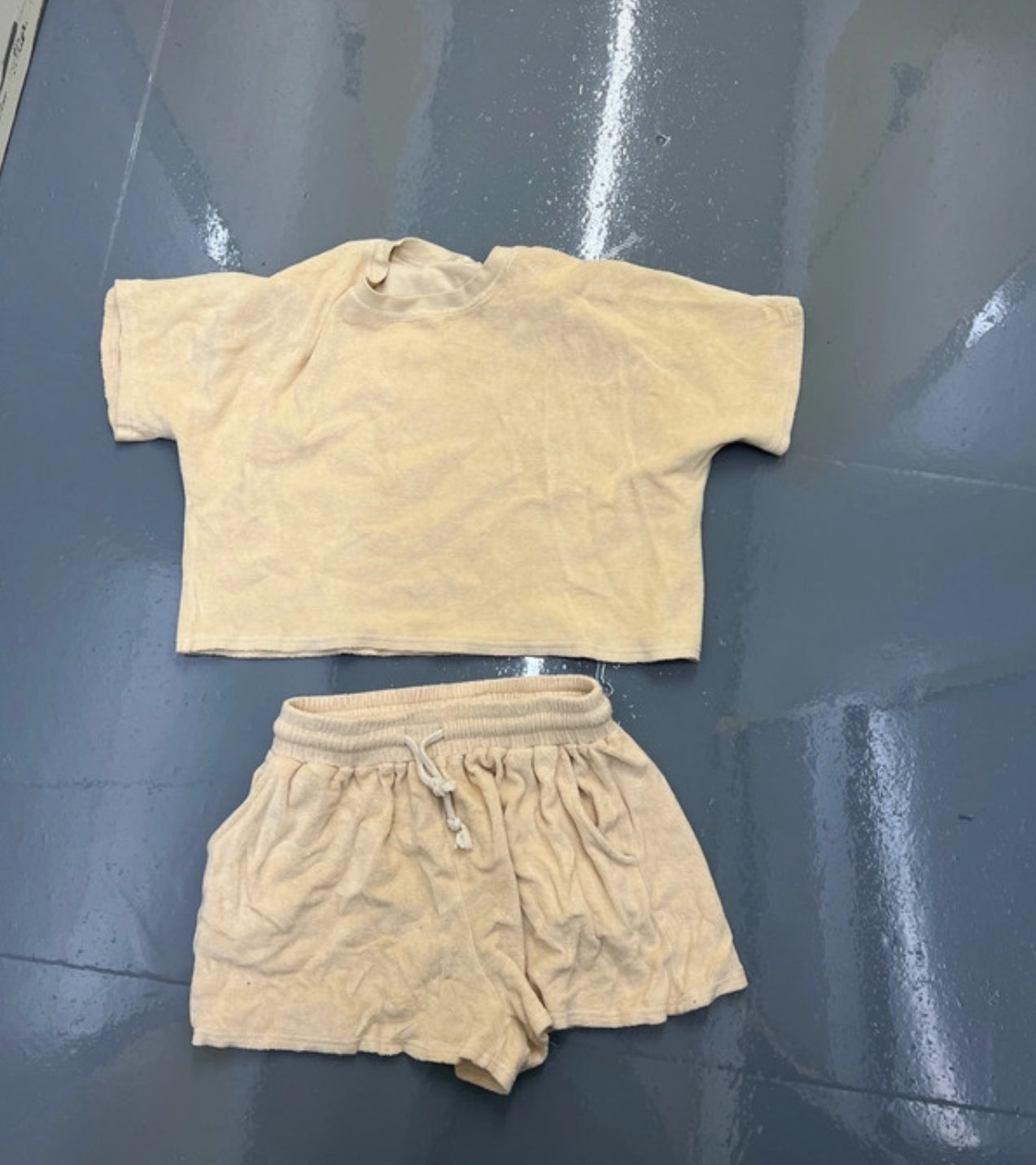 Hunter & Rose towelling co-ord Sz m