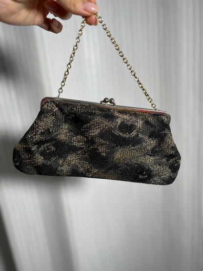 Vintage mini clasp bag