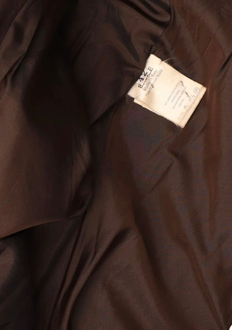 Carrie vintage luxury chocolate faux fur