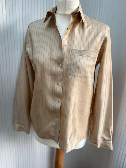 Vintage St. Michael pin stripe shirt