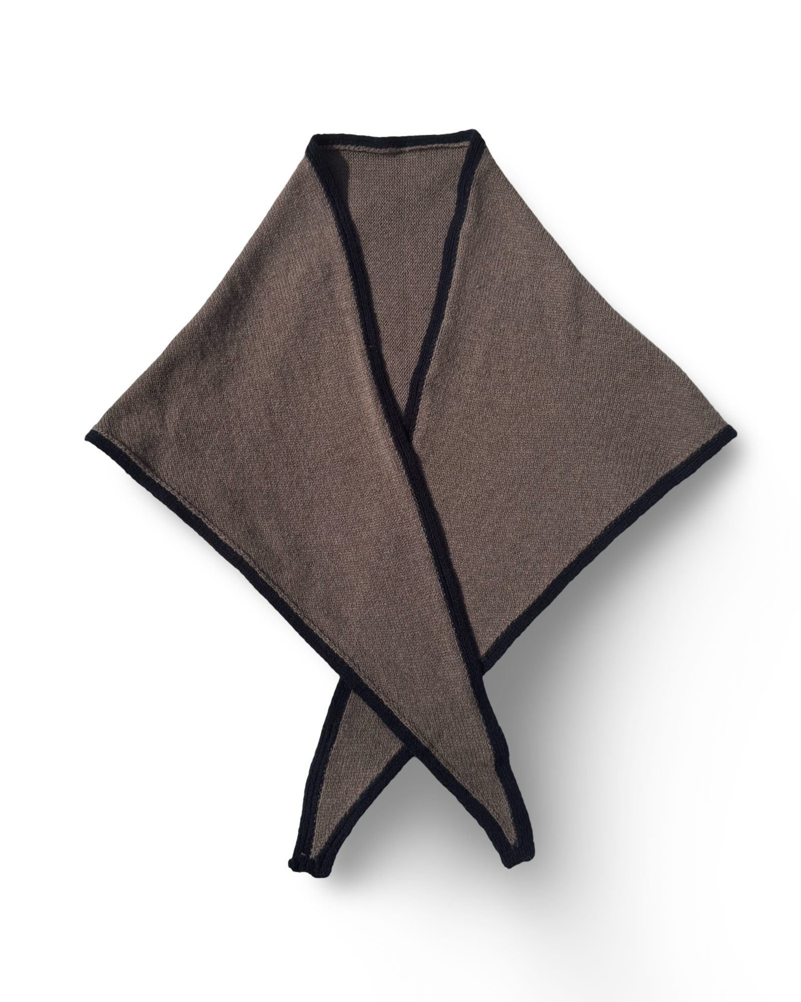 Mink Morven large Triangle Scarf