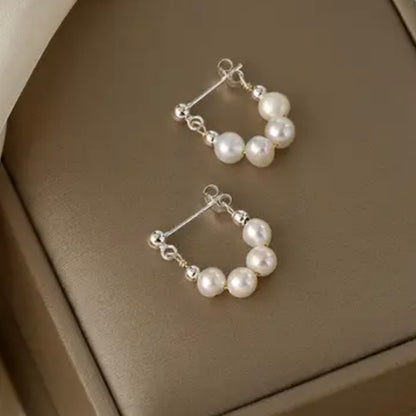 Freshwater Pearl Hoop earrings