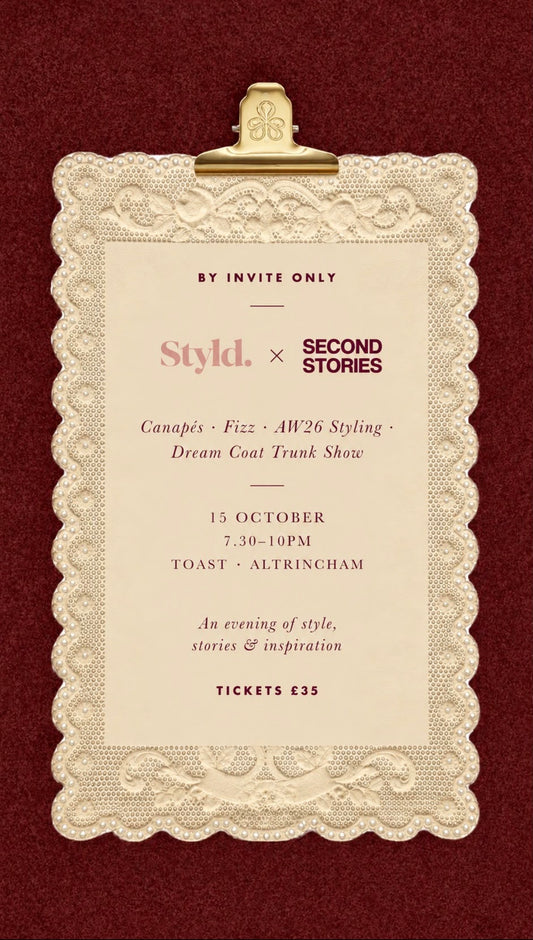 Styld. x Second Stories: An Evening of Style, Stories & Inspiration