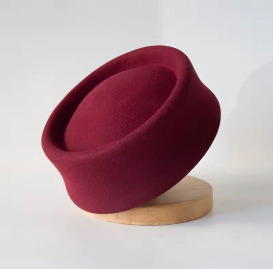 Vintage deadstock pillbox hat