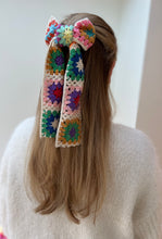 Load image into Gallery viewer, Tutti Frutti crochet hair bow