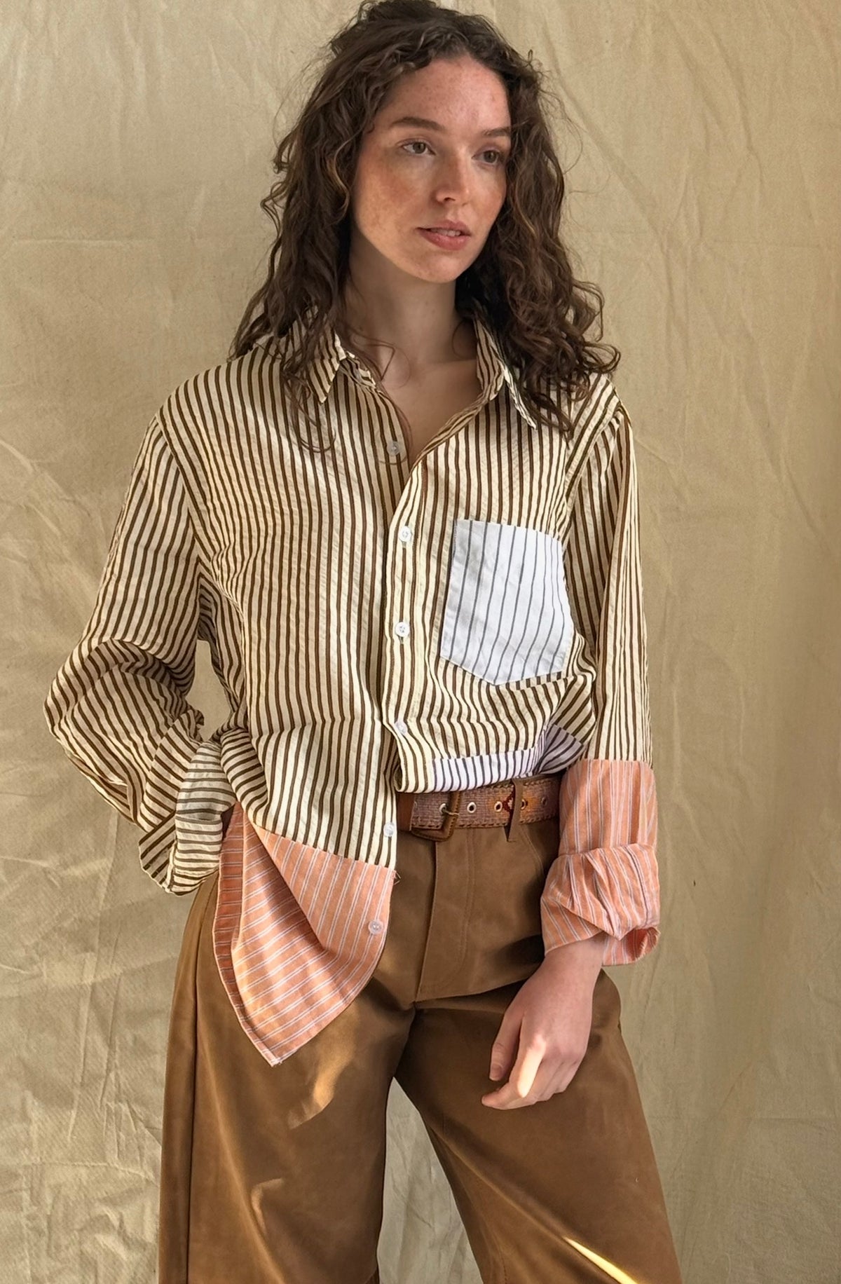 The Portobello stripe reworked shirt