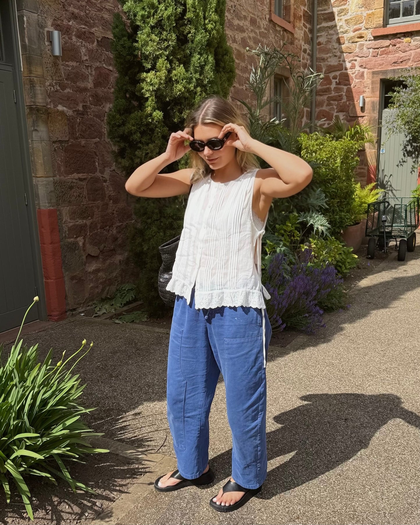 The Esme pinafore top