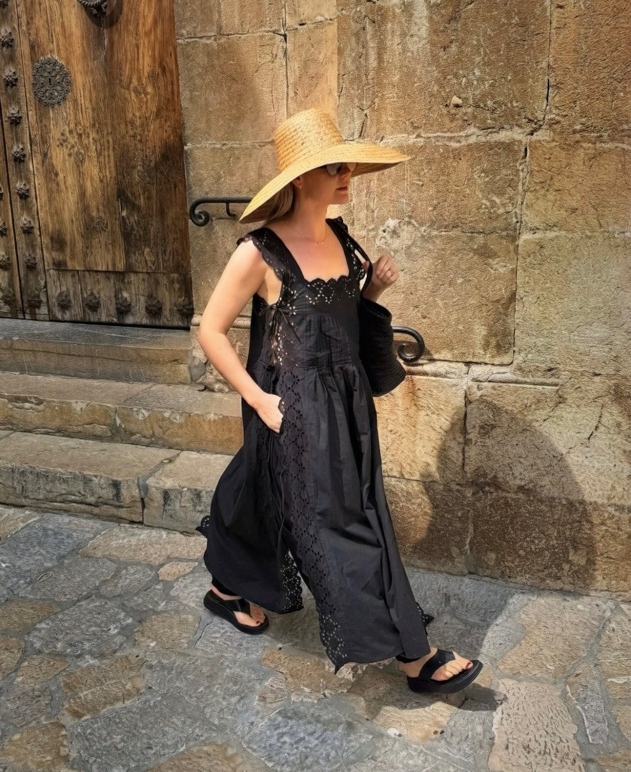 The Elodie pinafore dress