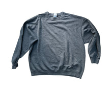Load image into Gallery viewer, Vintage sweatshirt charcoal grey marl