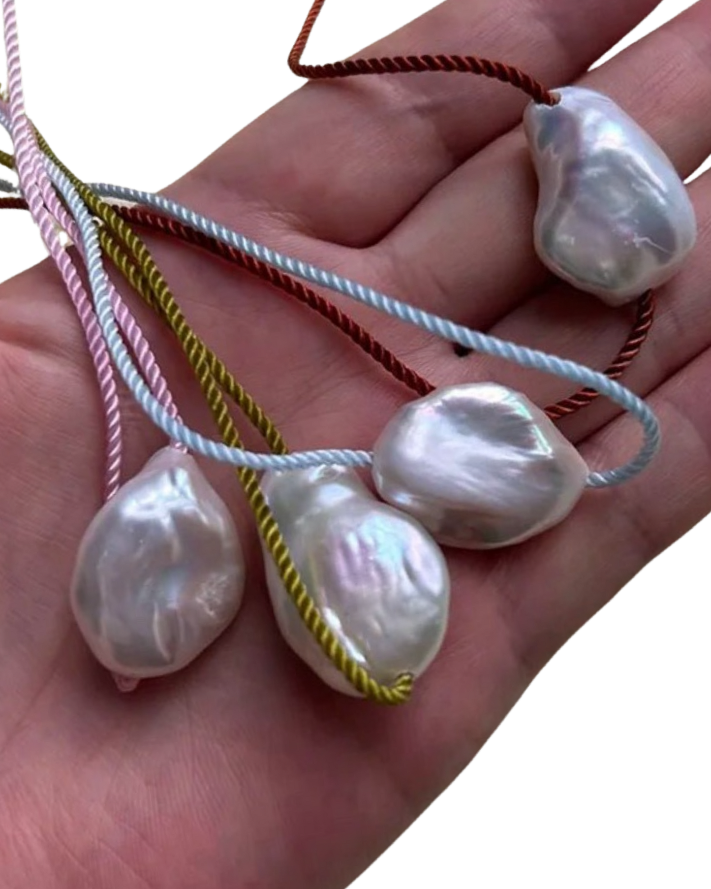 Isobel baroque pearl necklace