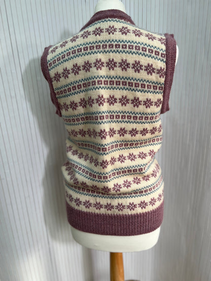 Dale of Norway vintage wool knit vest