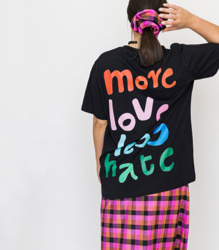 More Love Oversized tee in support of War Child.