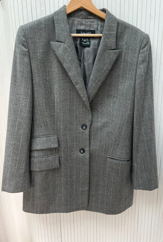 90s Laurel grey pinstripe blazer