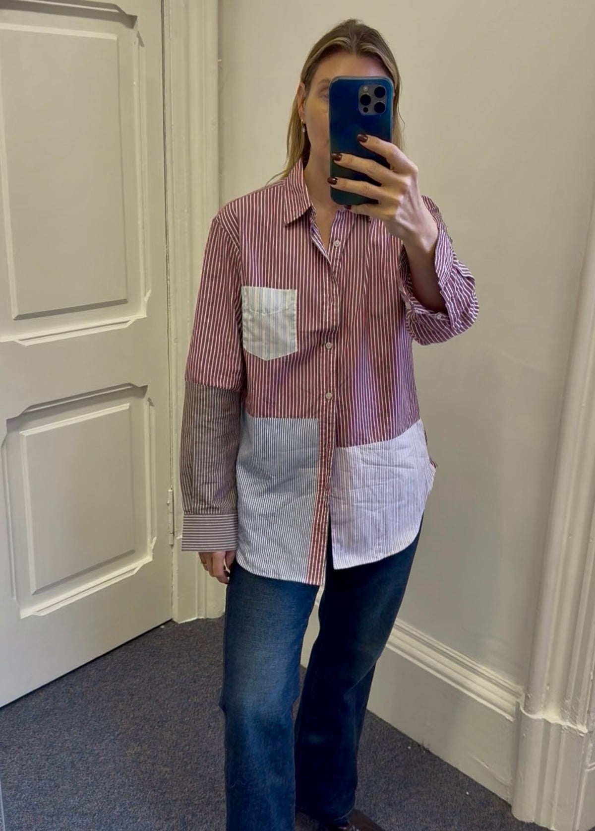 The Chiltern stripe reworked shirt