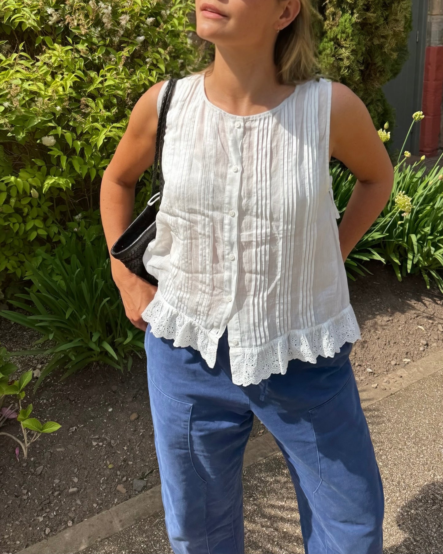 The Esme pinafore top