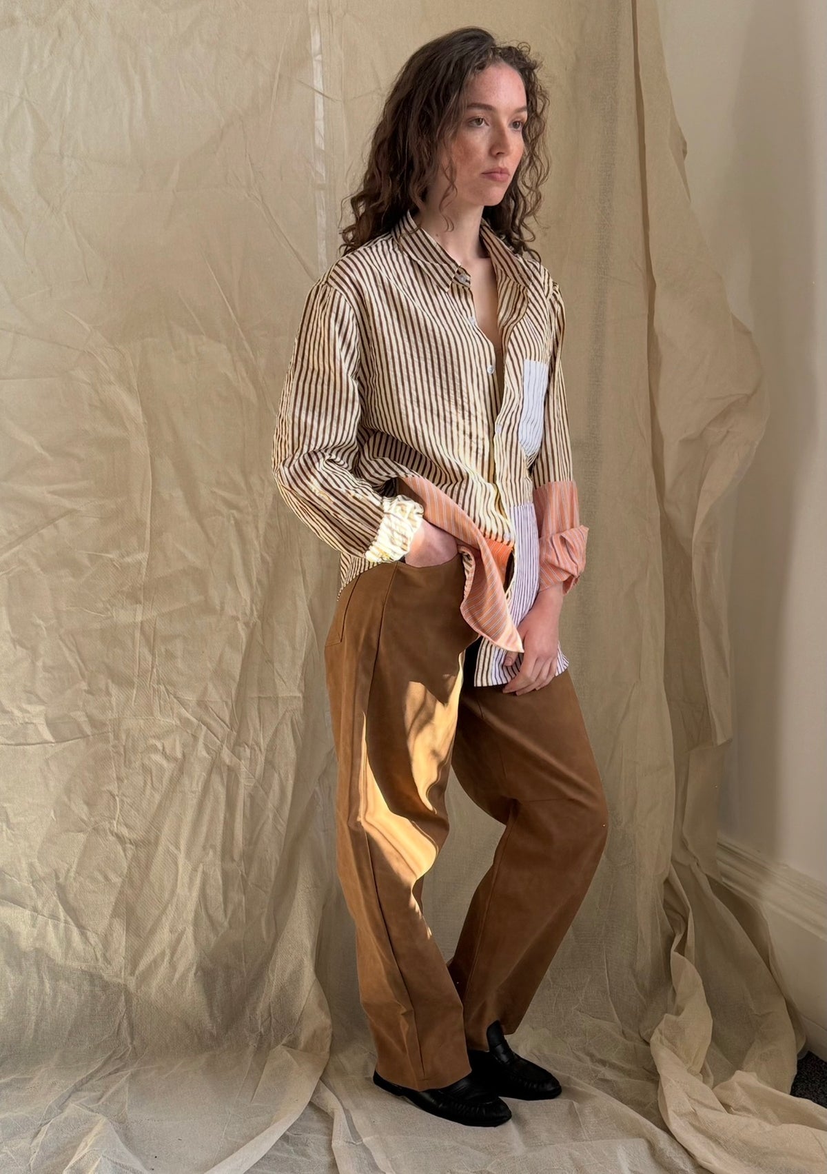 The Portobello stripe reworked shirt