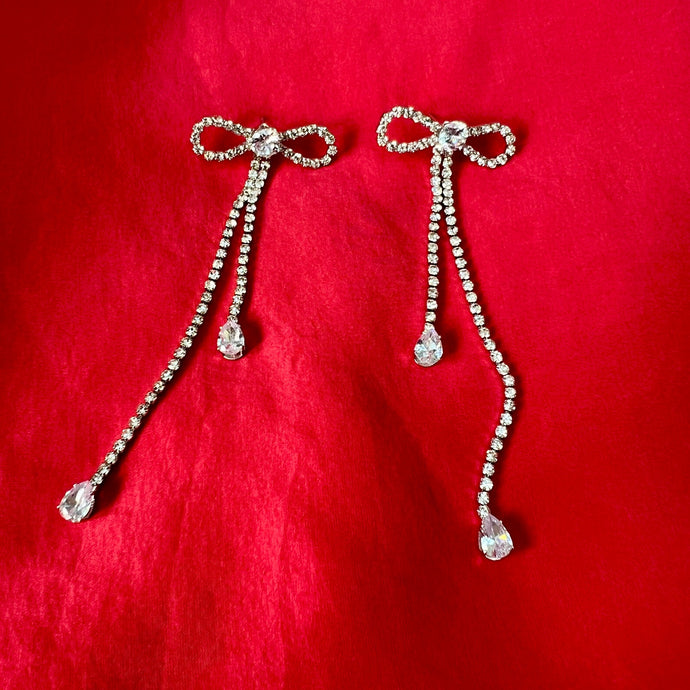 Pre-order Diamanté drop earrings