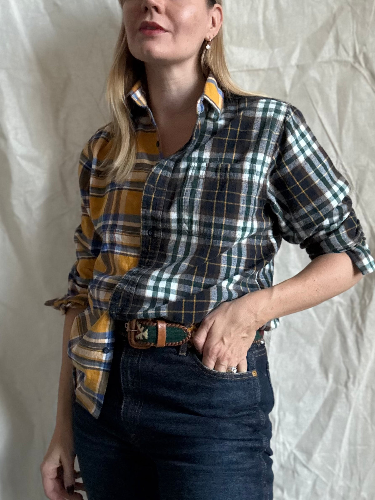 The Saugatuck reworked check shirt