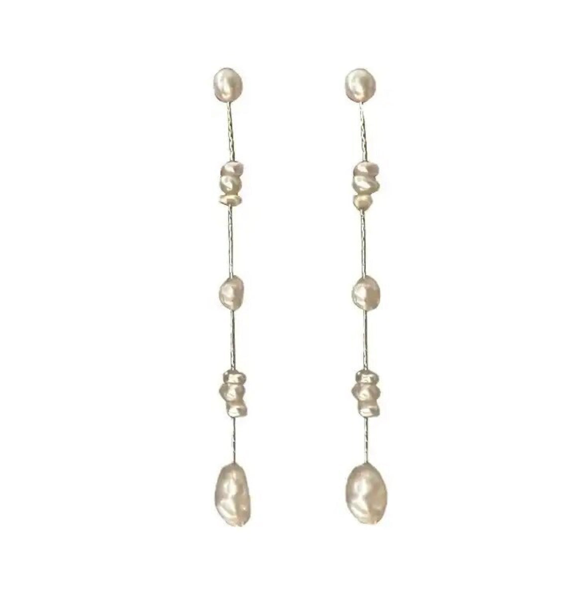 Aurora Freshwater Pearl drop earrings