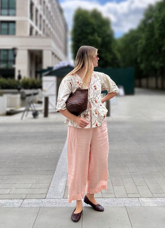 The Fleur cropped trouser