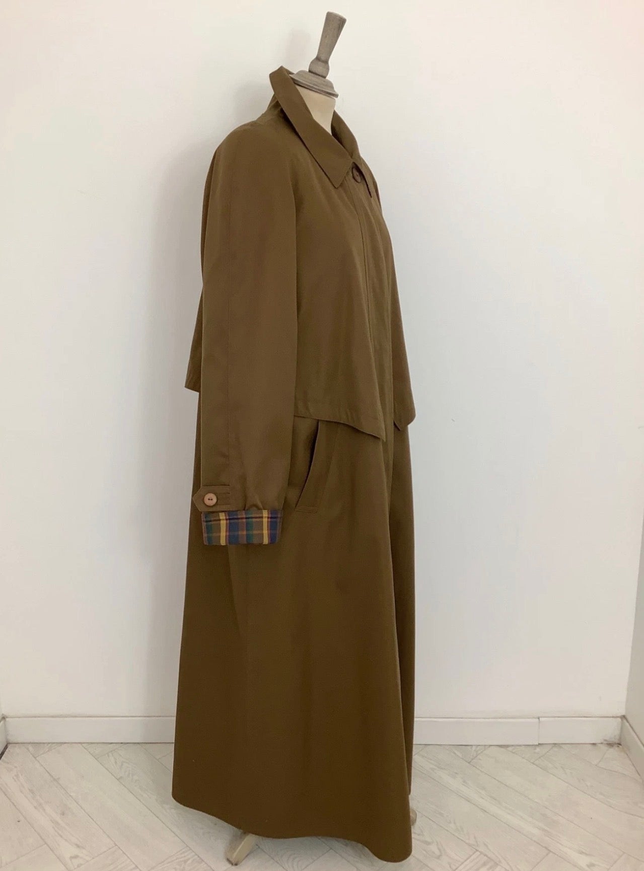 Vintage Dannimac maxi length trench