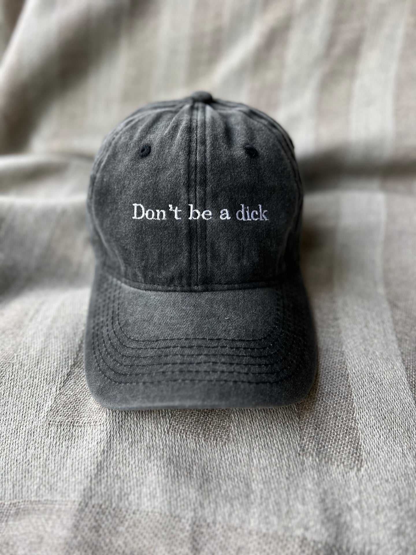 Don’t be a dick