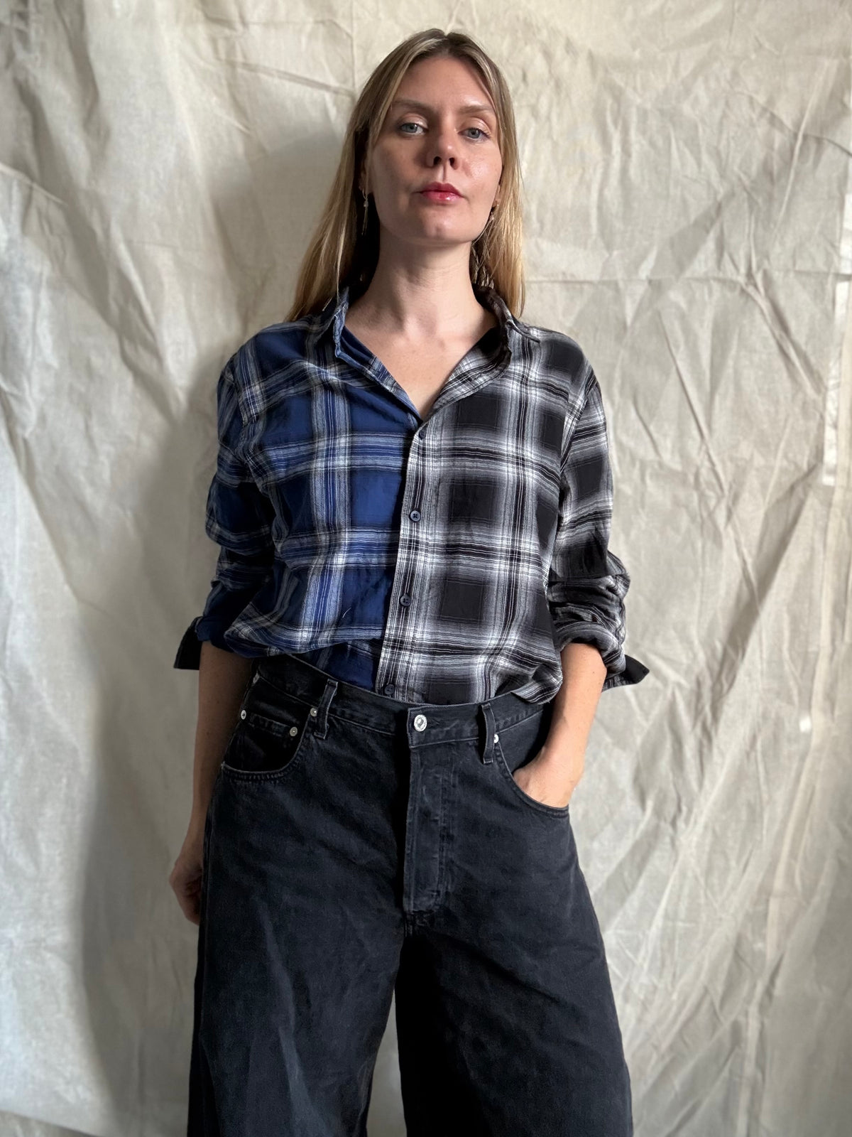 The Galena reworked check shirt