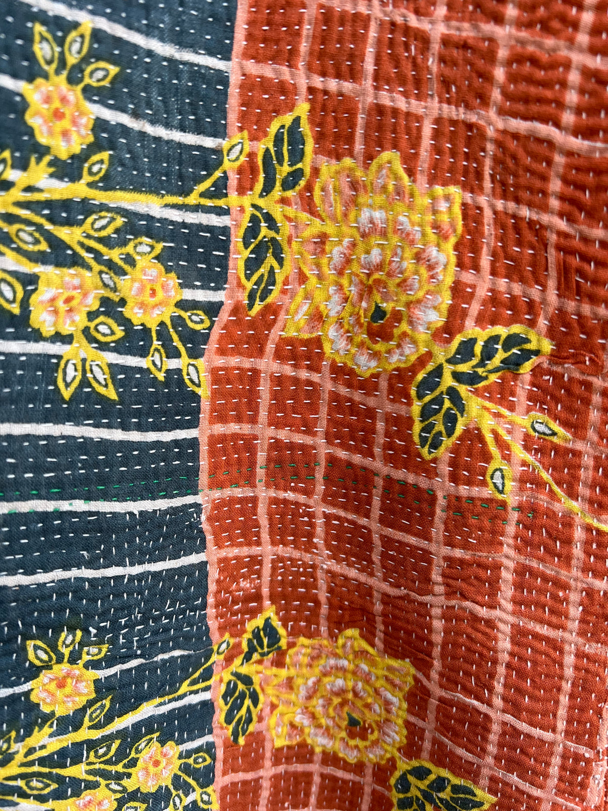 Vintage kantha vest SIZE 1