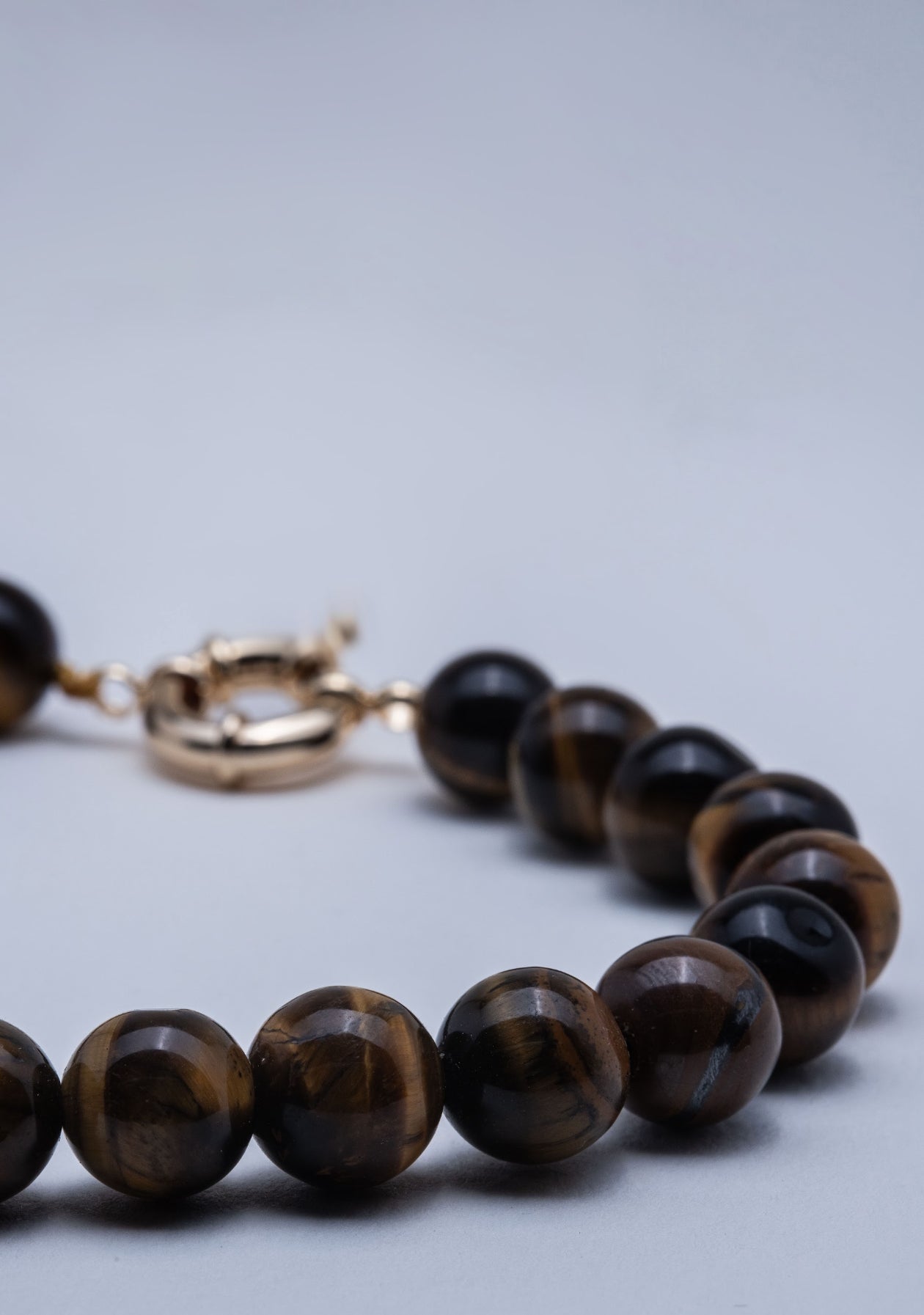 Back in stock - Polished Tiger’s eye  'Betty' Necklace