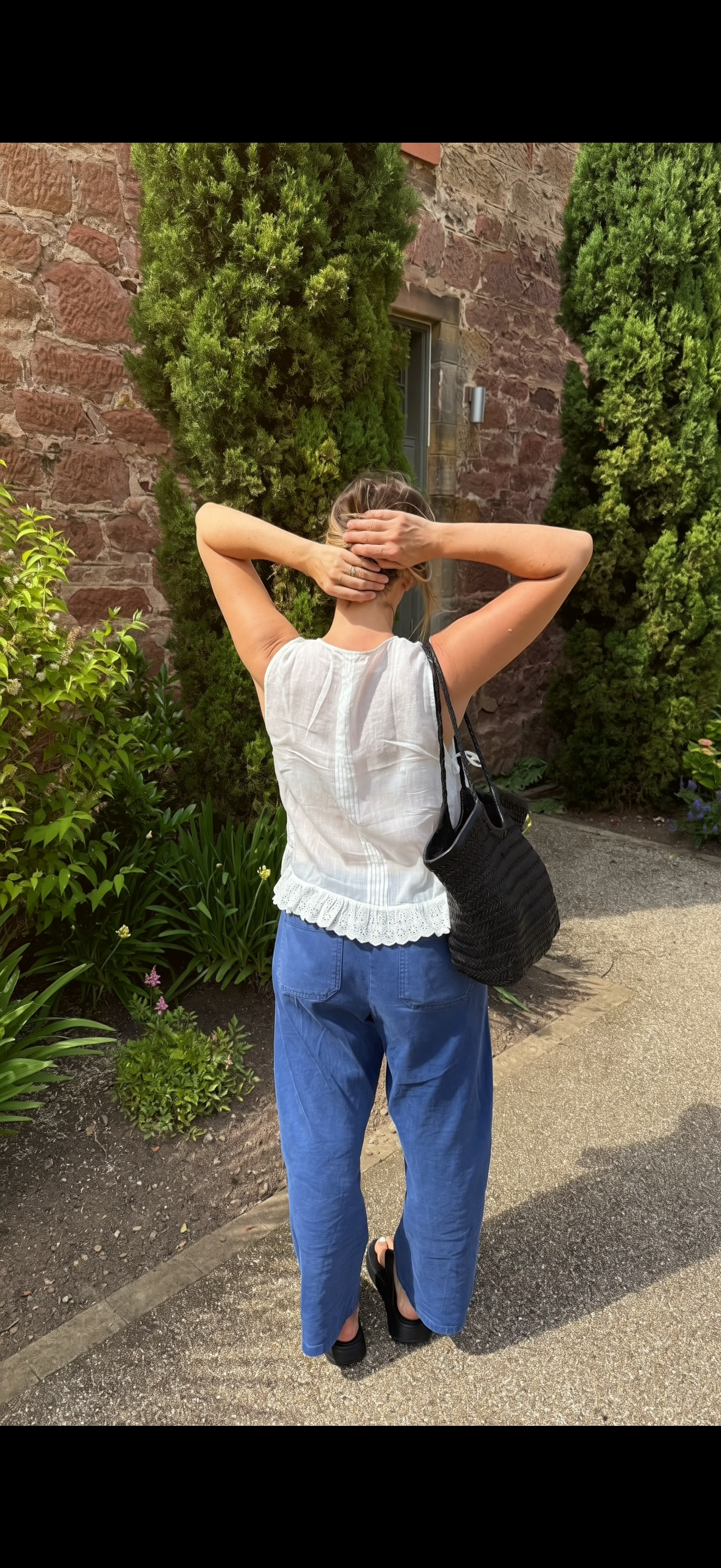 The Esme pinafore top