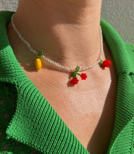 Load image into Gallery viewer, FRUTTA necklace. Hand made glass beaded necklace
