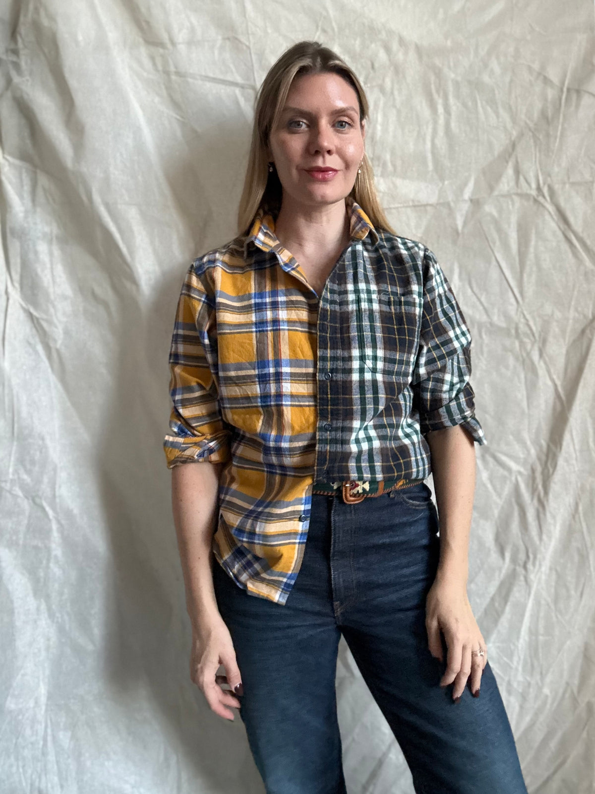 The Saugatuck reworked check shirt