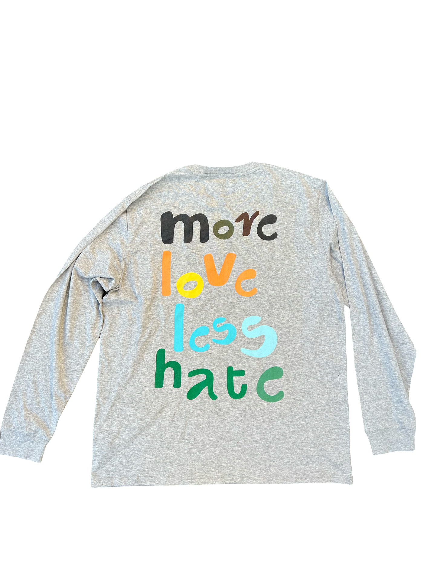 More Love Ochre Mix Long Sleeve tee