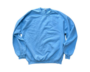 Vintage sweatshirt baby blu