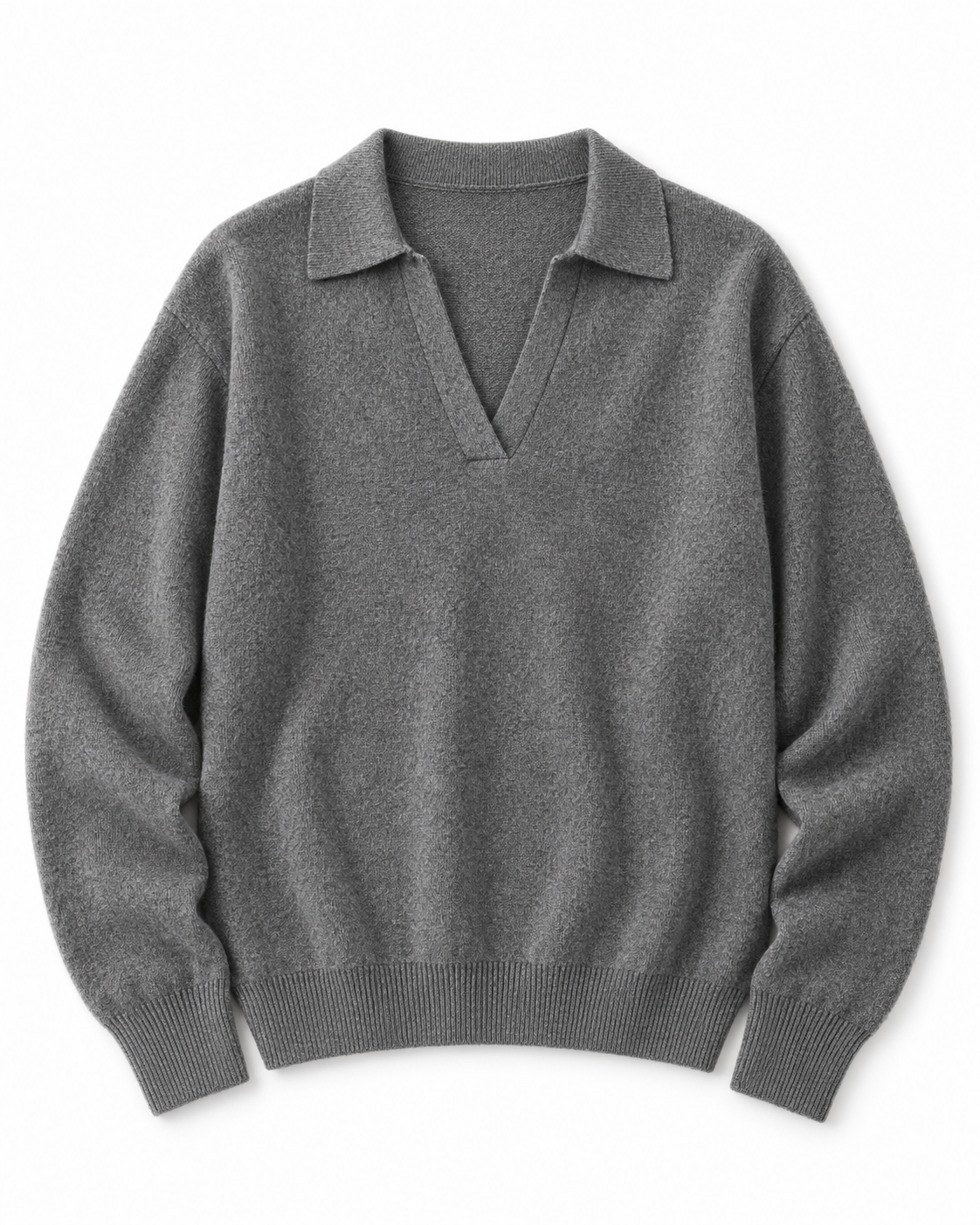 Billie 100% Cashmere Collared Jumper