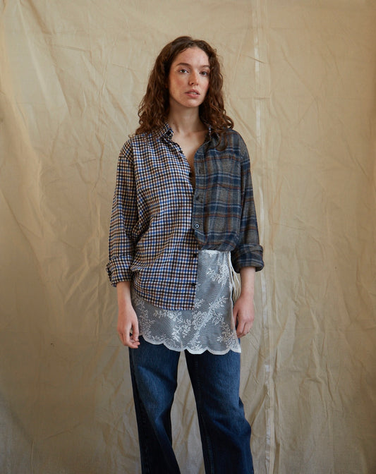 The Elgin reworked check shirt