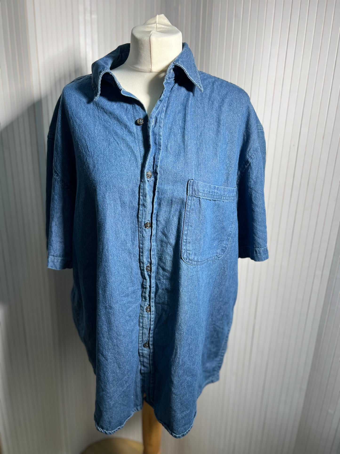 Vintage Denim short sleeve shirt