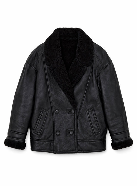 Black sherling jacket