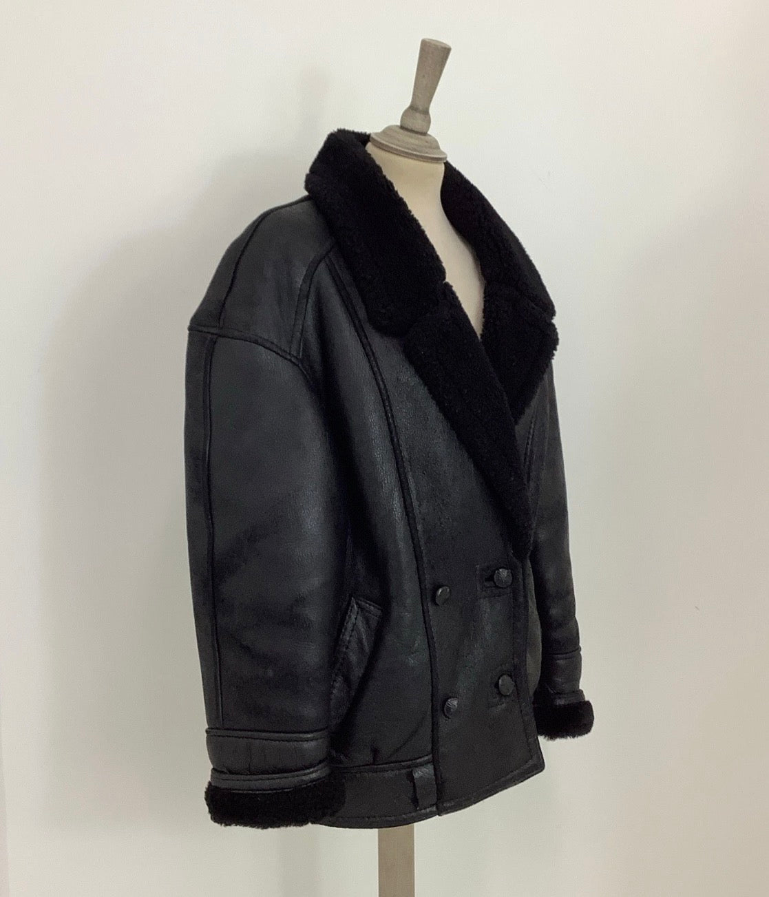 Black sherling jacket