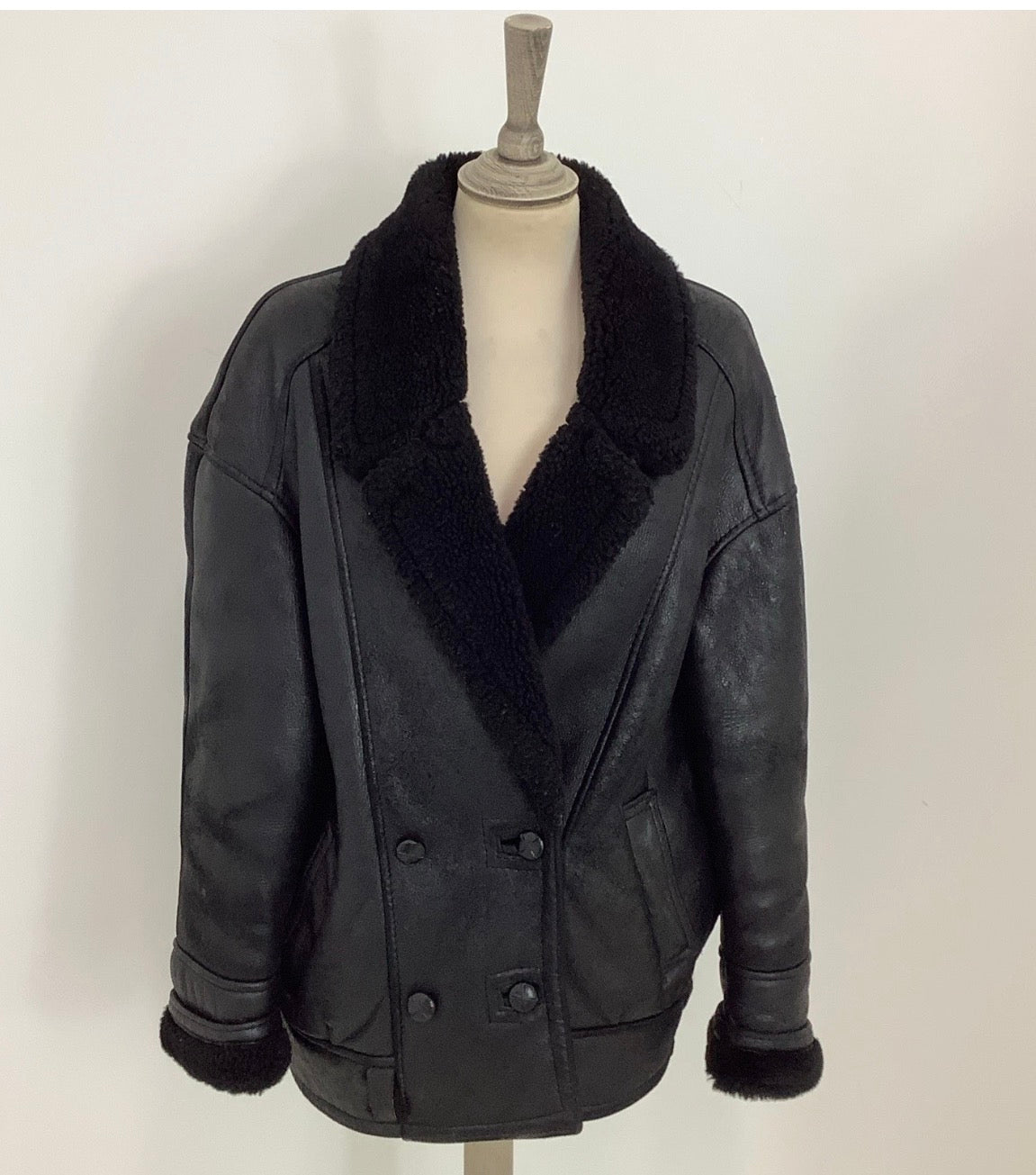 Black sherling jacket