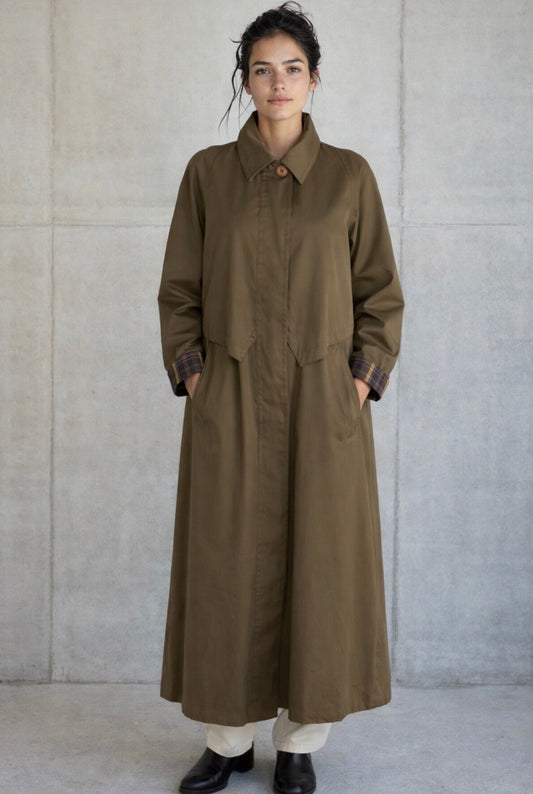 Vintage Dannimac maxi length trench
