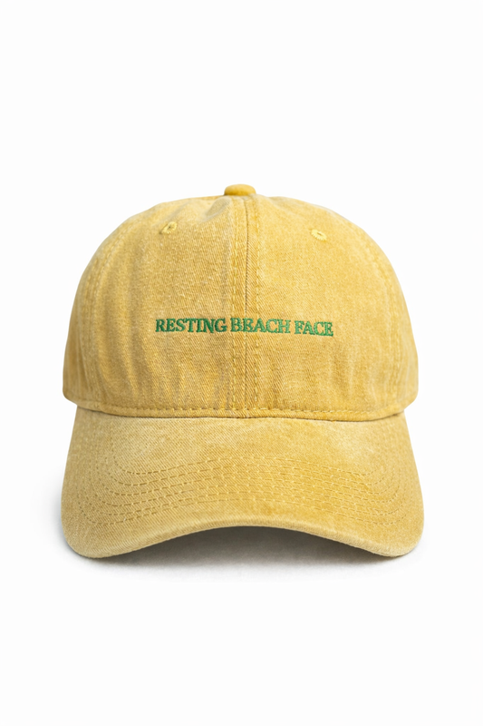 RESTING BEACH FACE Cap