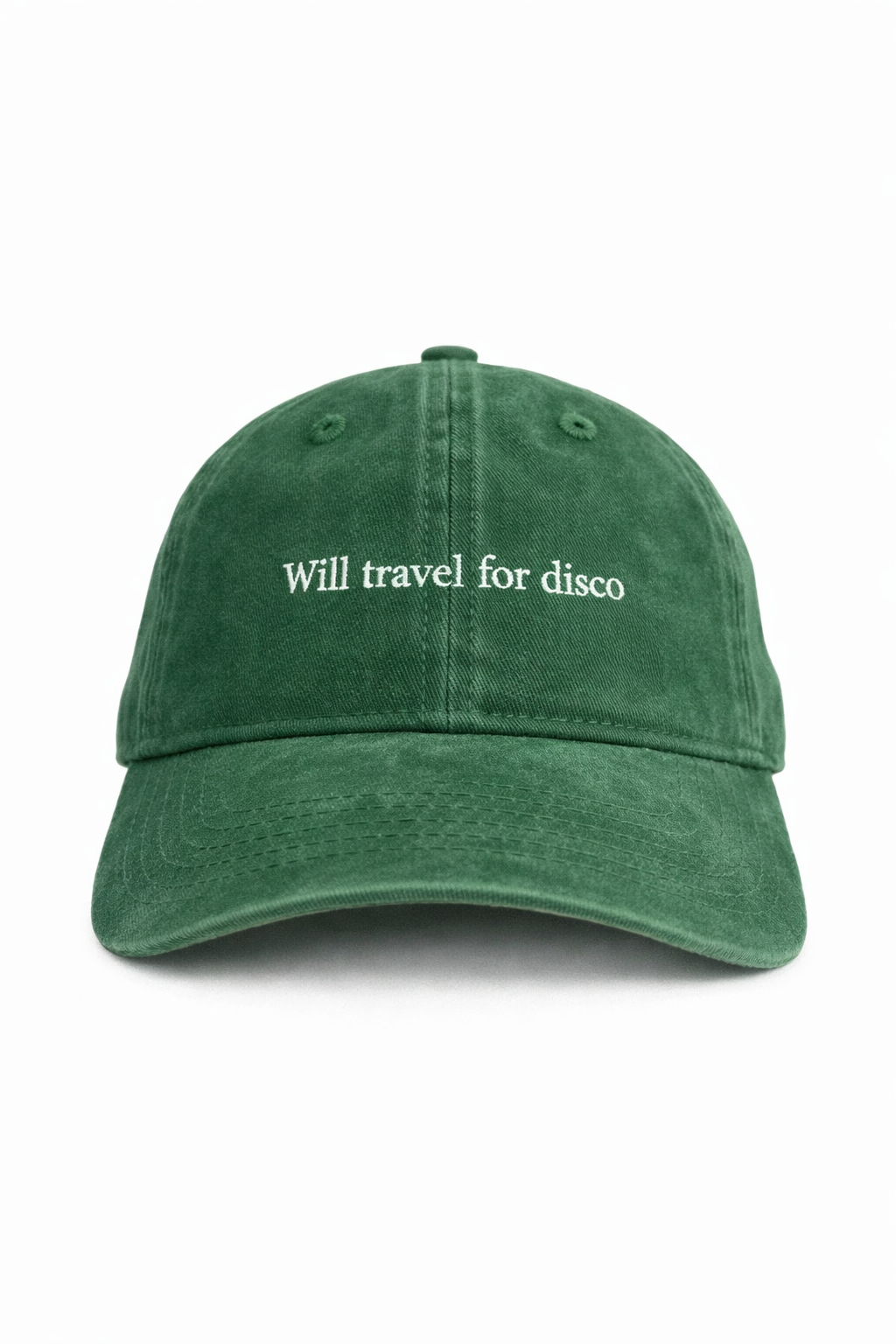 Will travel disco cap