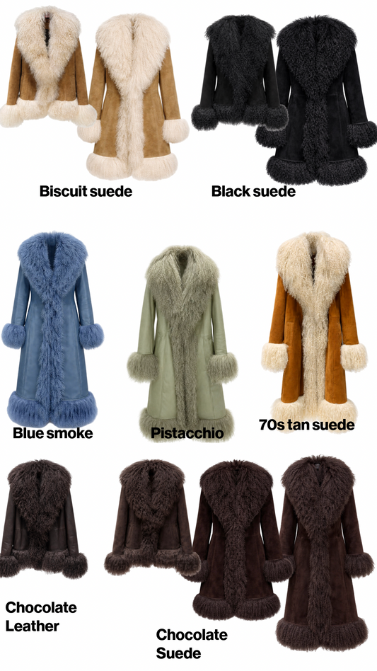 Leather swatch – colour & finish sample